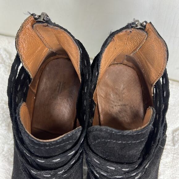 FRYE Women's Naomi Pickstitch Shootie Ankle Bootie size 9.5 - Picture 11 of 14